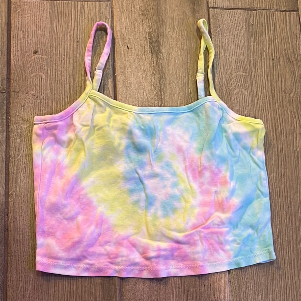 Tie-Dye Crop Top